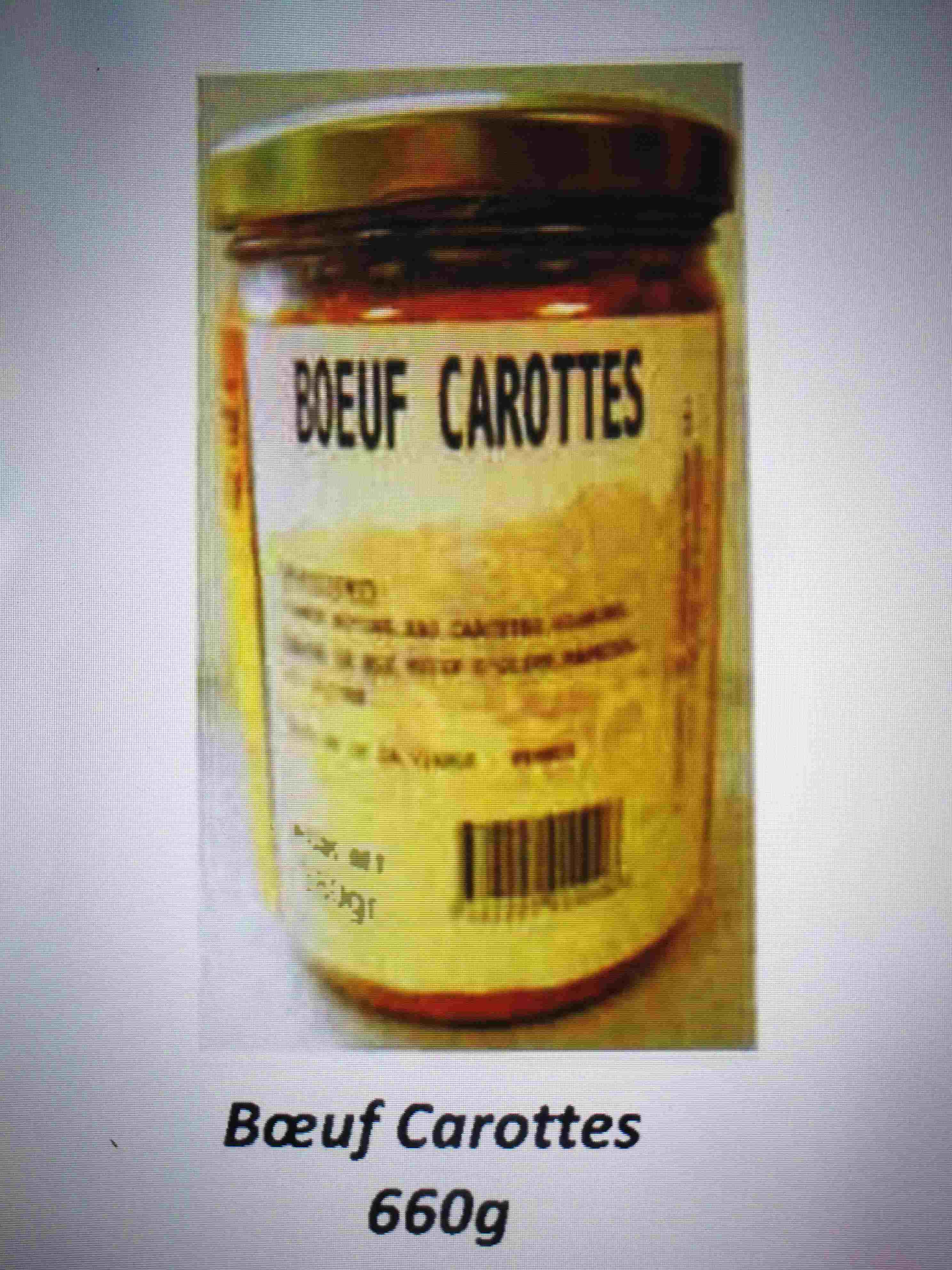 Boeuf carrotes