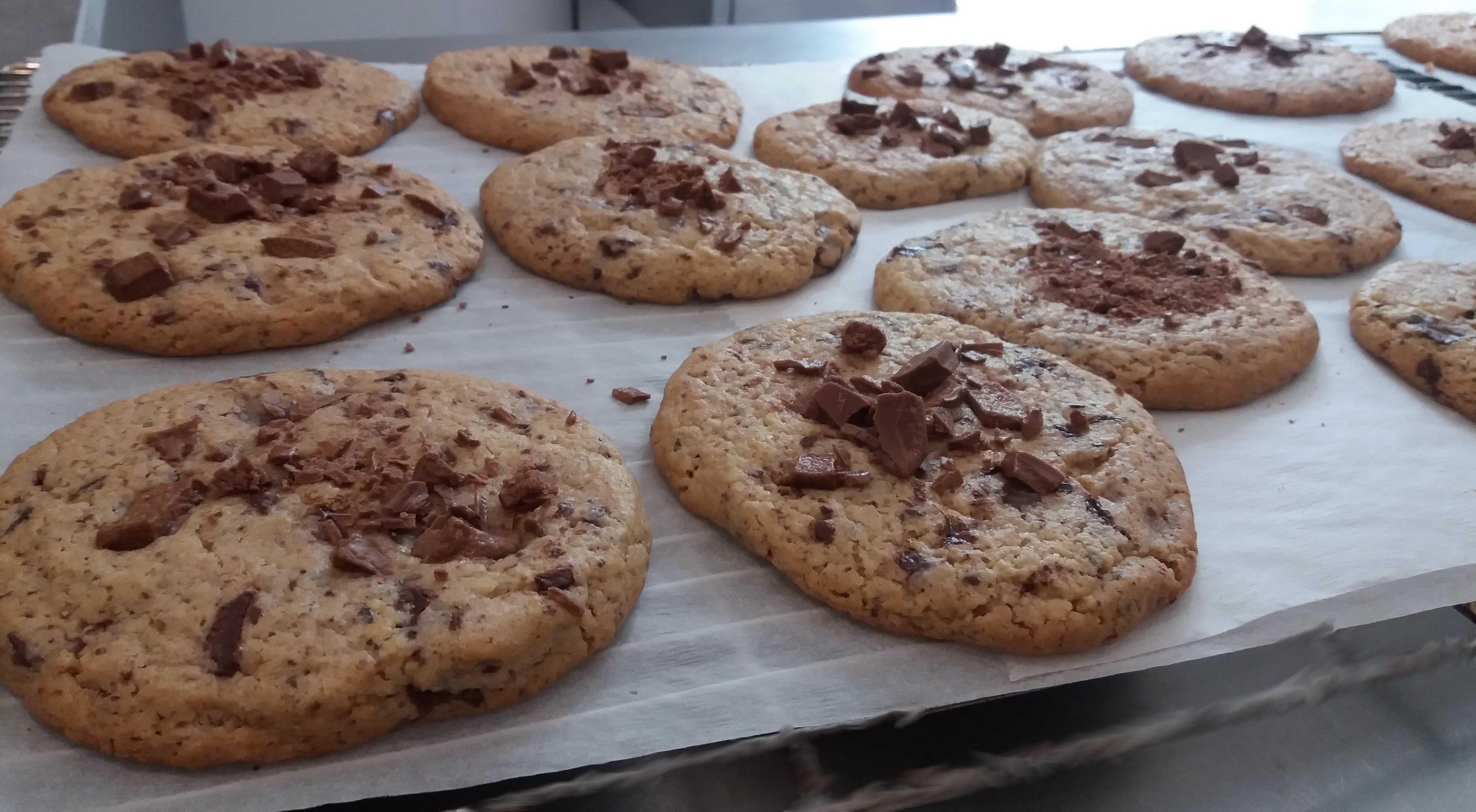 maxi cookie aux éclats de chocolats