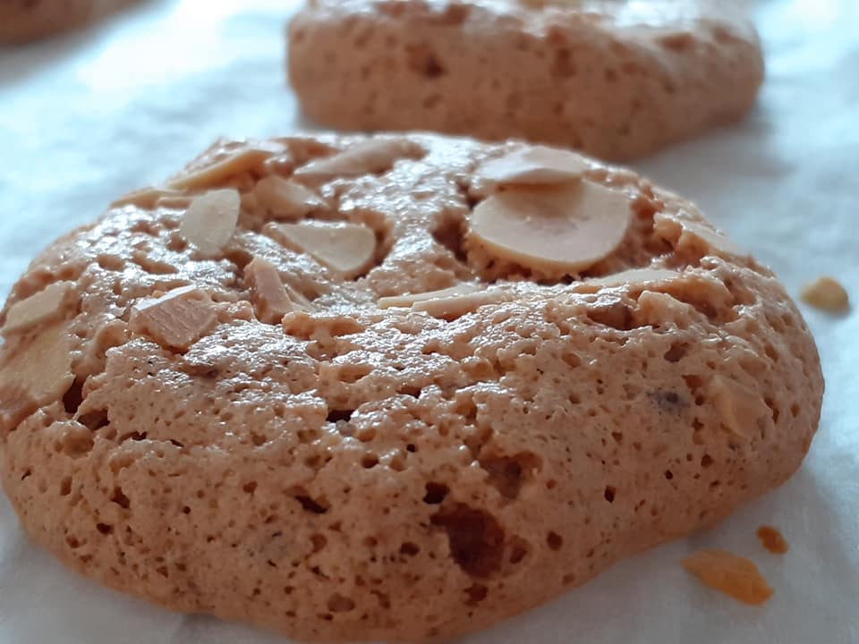 Croquants aux noisettes caramélisées et amandes