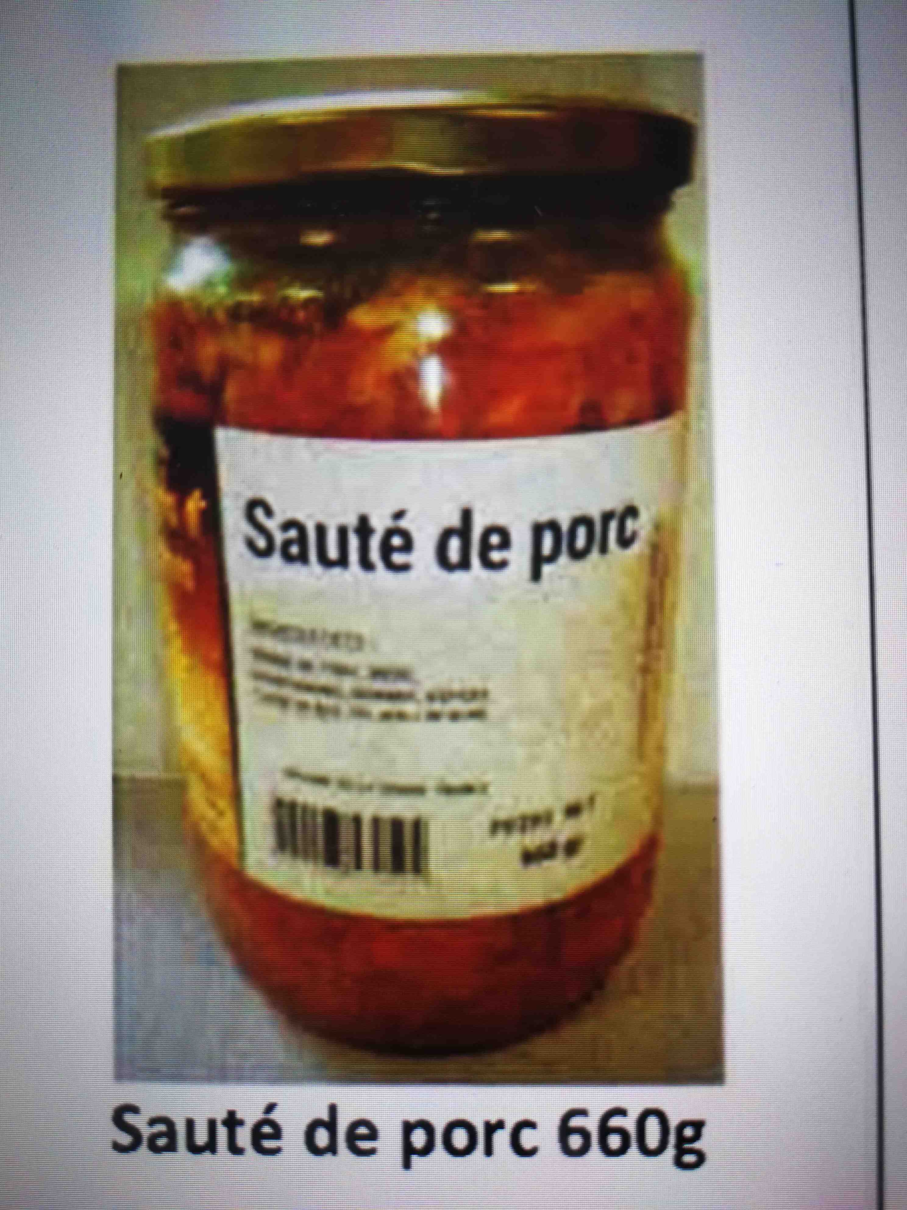 Sauté de porc