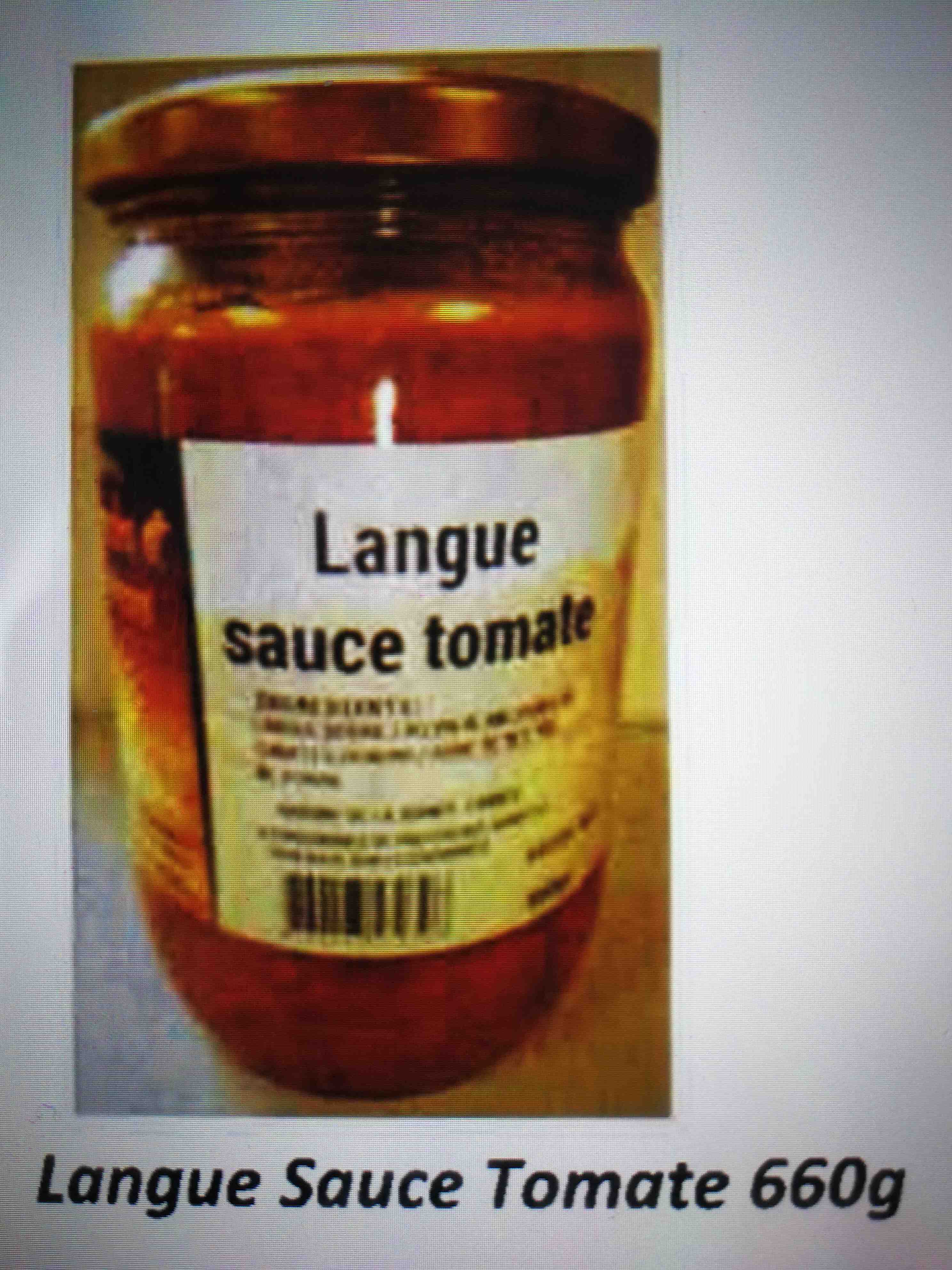 Langue sauce tomate