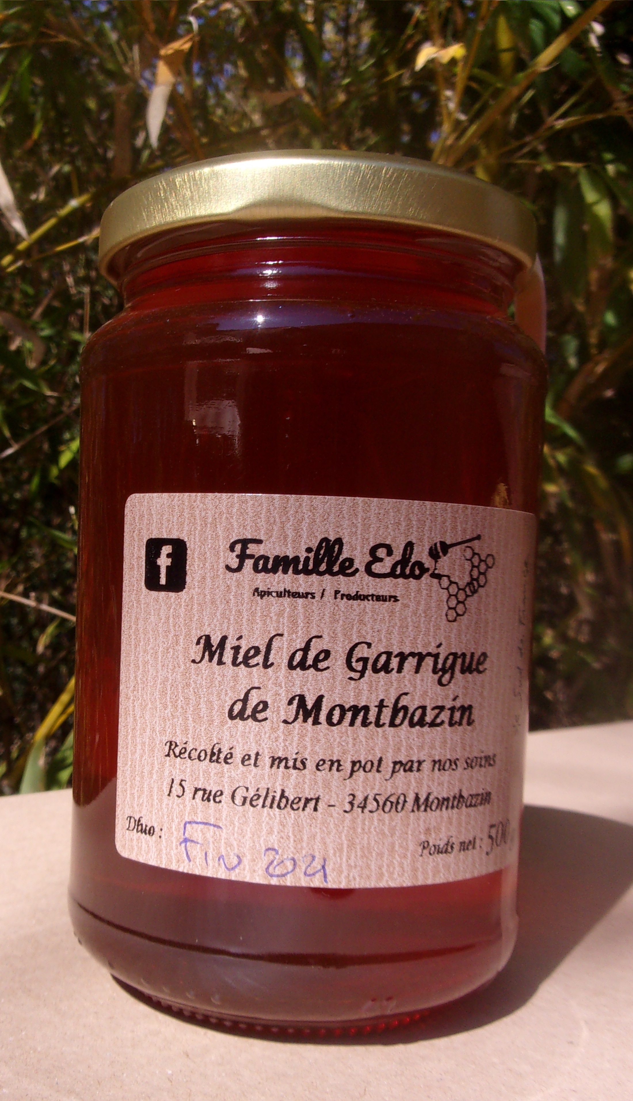 Miel de Garrigue de Montbazin