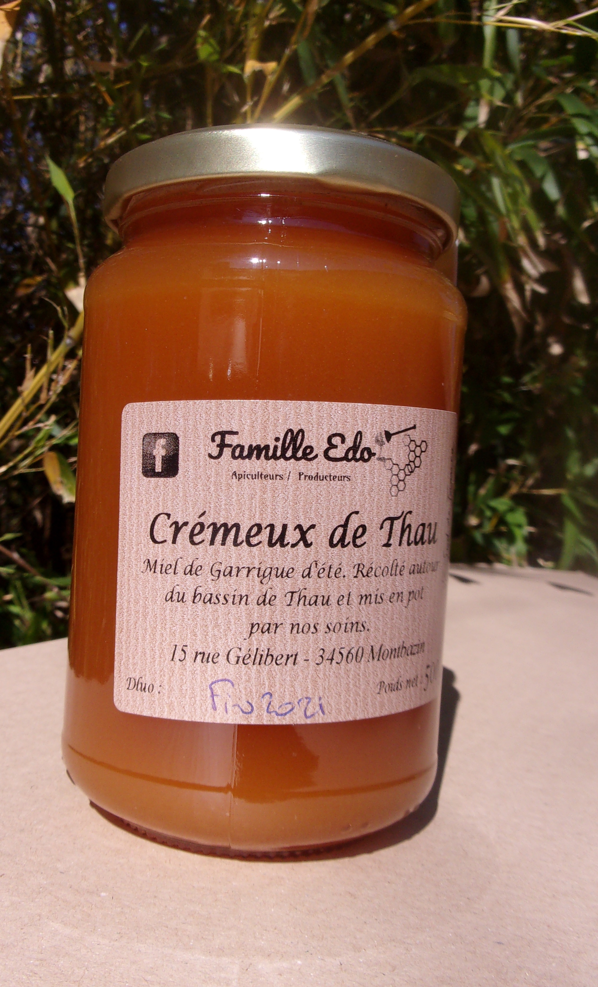 Miel de garrigue Cremeux de Thau