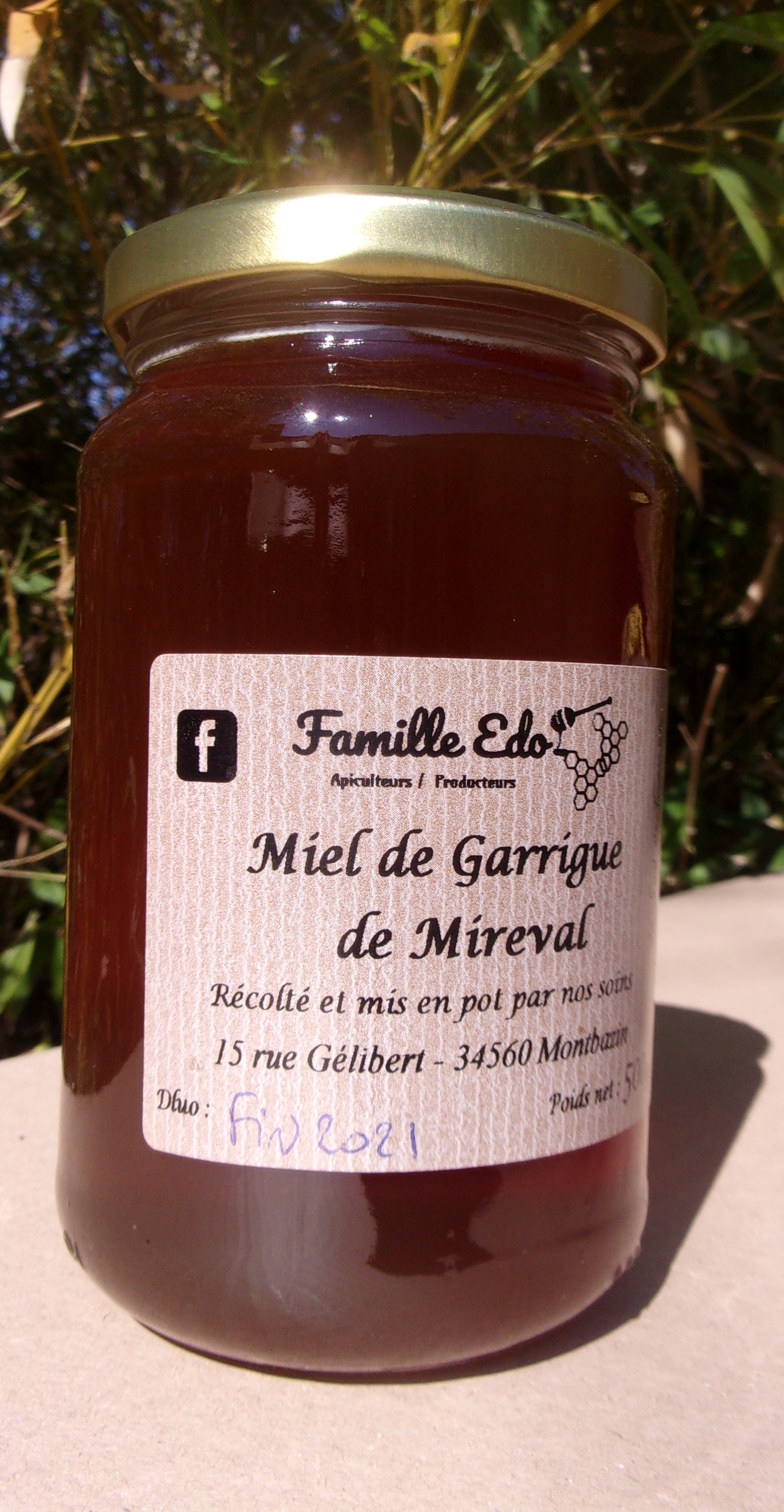 Miel de Garrigue de Mireval