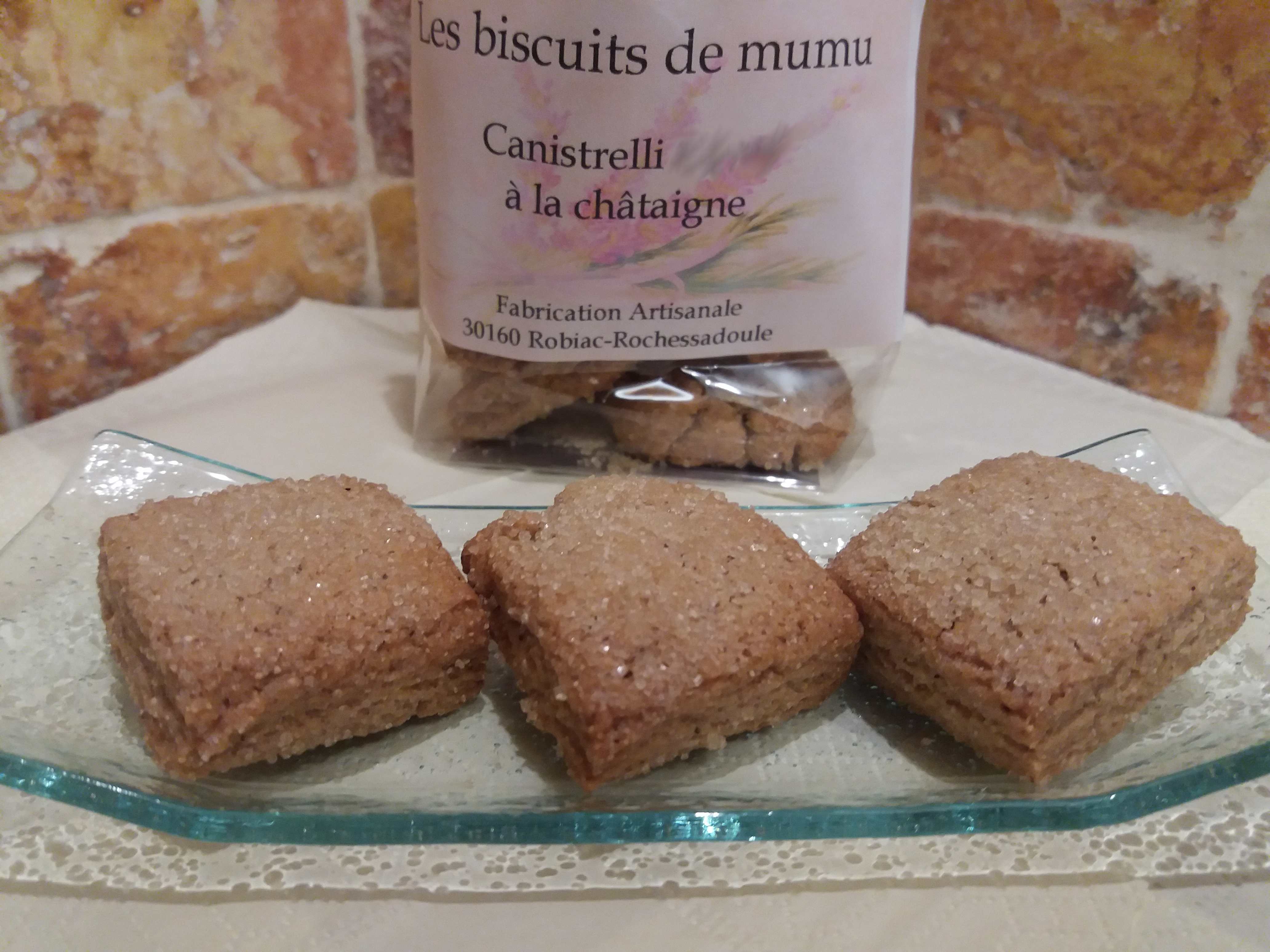 Canistrelli à la châtaigne