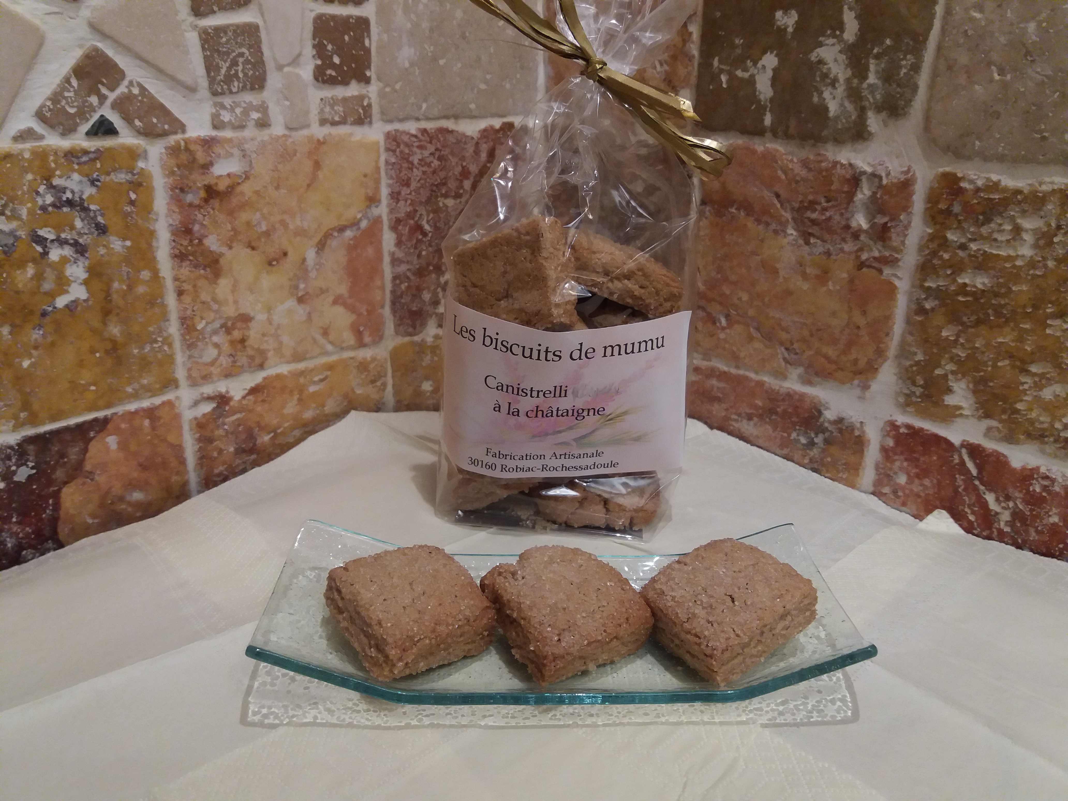 Canistrelli à la châtaigne