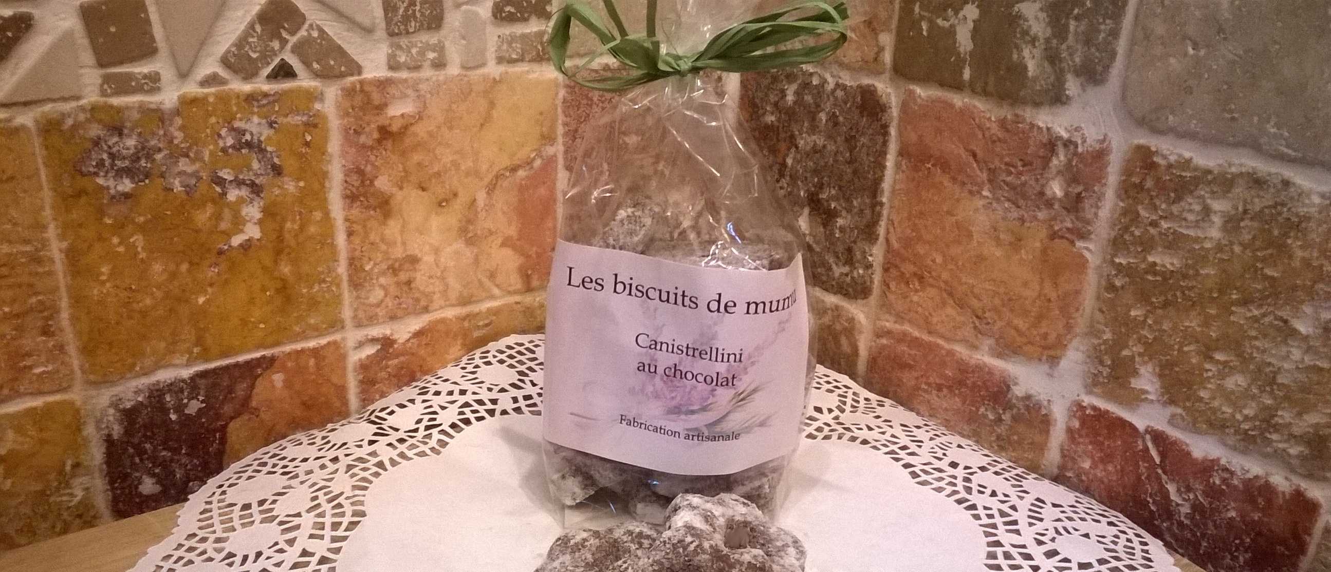 Canistrellini oranges confites et chocolat