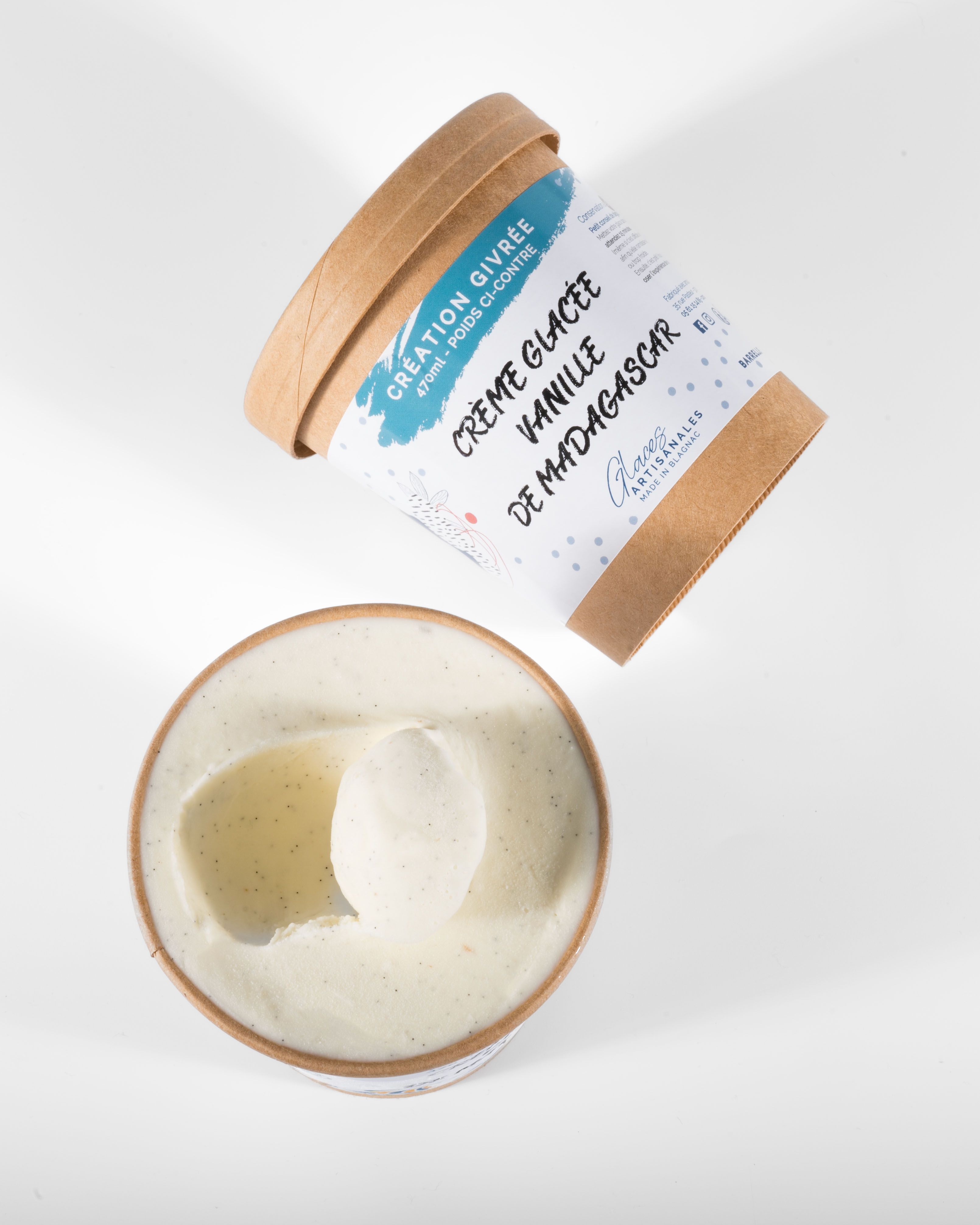Creme glacee Vanille de Madagascar