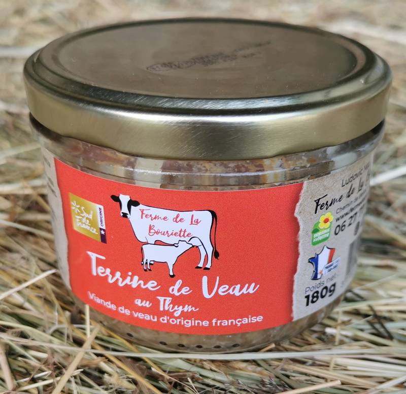 Terrine de veau au thym