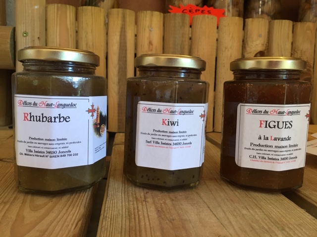 Confiture de figues à la lavande