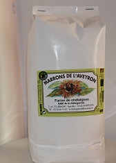 Farine de chataignes