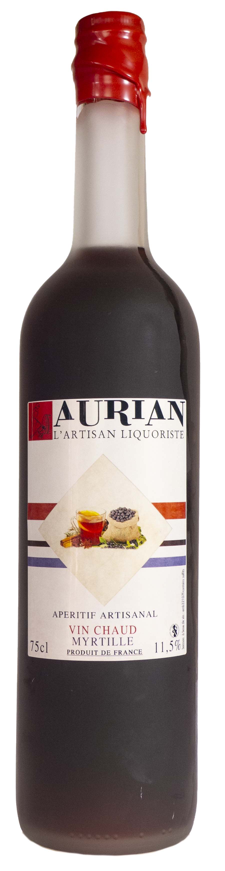 Apéritif Vin chaud aux myrtilles