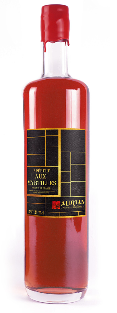Apéritif aux myrtilles
