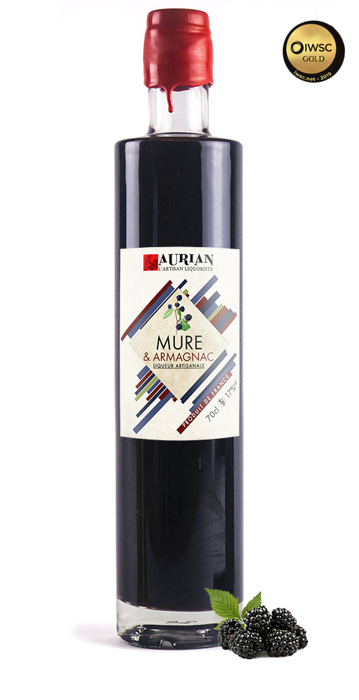 Crème de mûres à l'Armagnac
