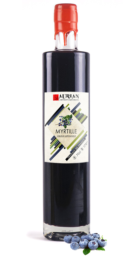 Crème de myrtilles