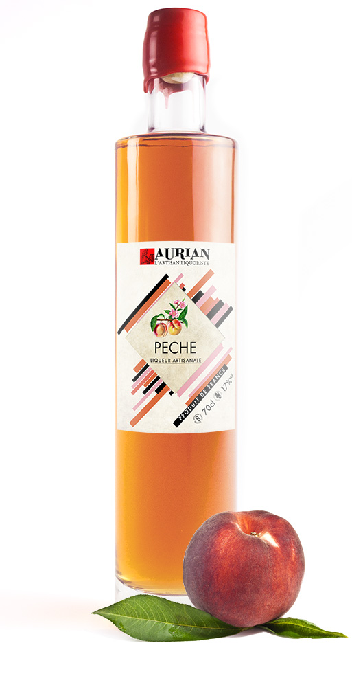 Crème de pêche de vigne