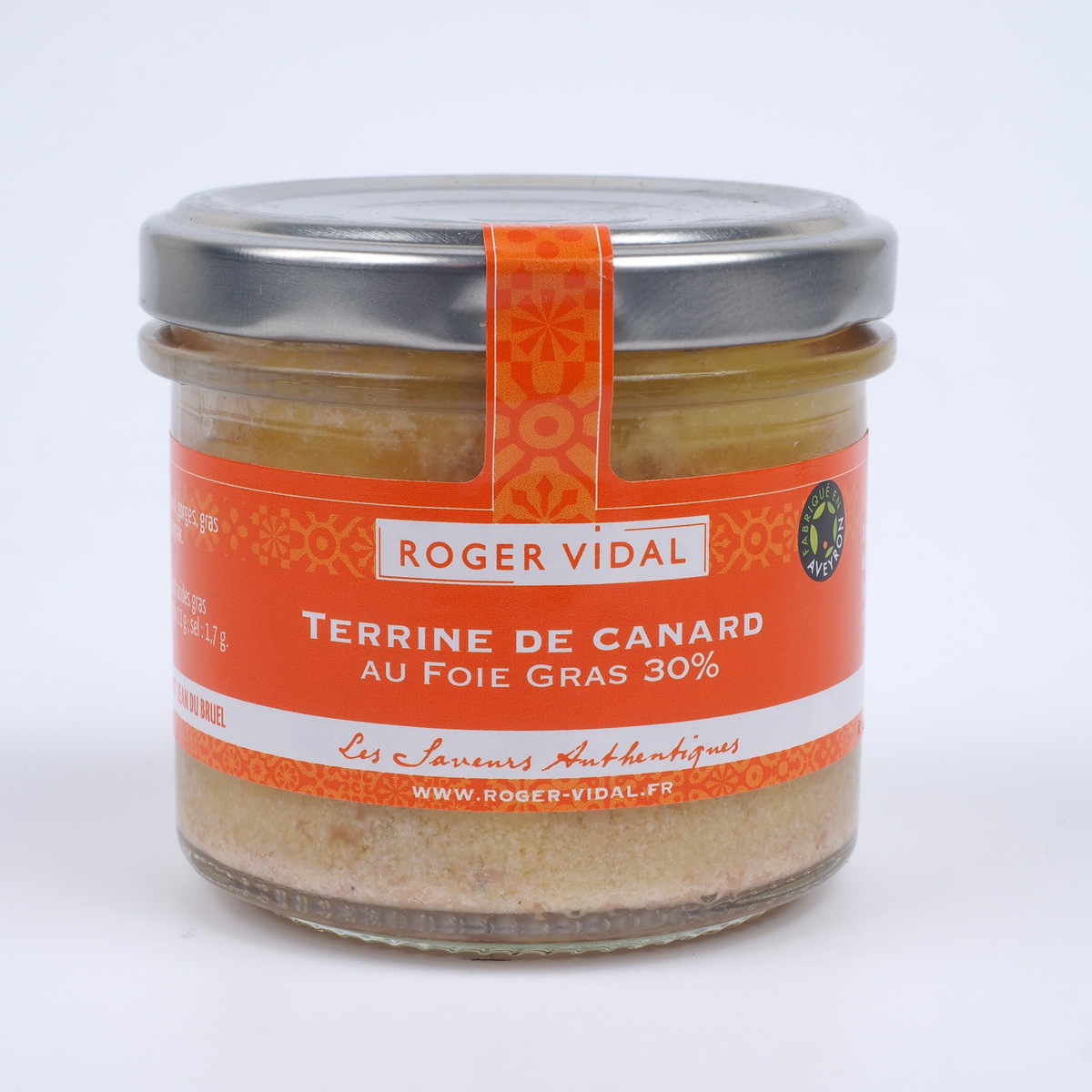 Terrine de canard au foie gras 30% 90 g