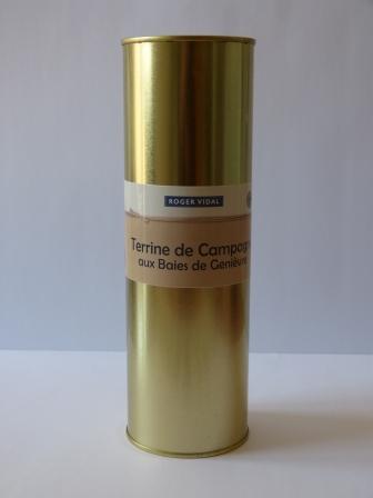 Terrine de campagne aux baies de genièvre 820 g (RHD/CHR)