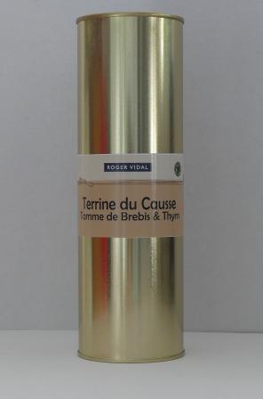 Terrine du Causse à la tomme de brebis et au thym 820 g (RHD/CHR)