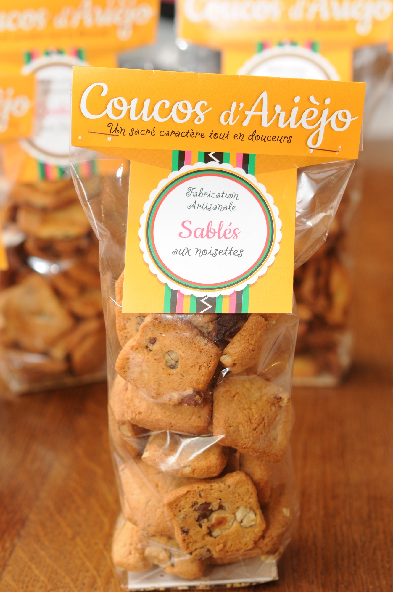 Sablés aux noisettes Coucos d'Arièjo