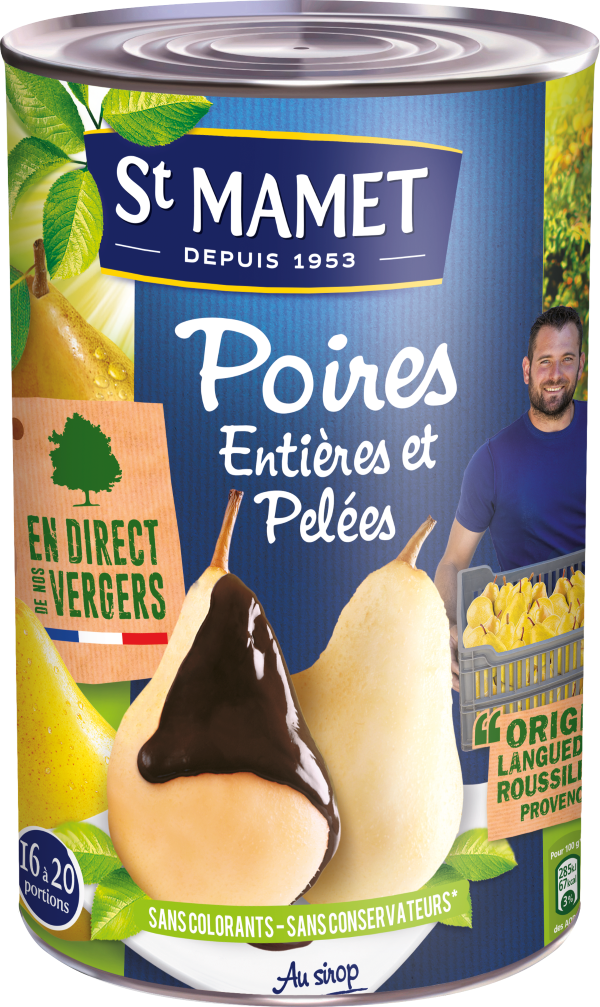 Poires Williams entieres 5/1