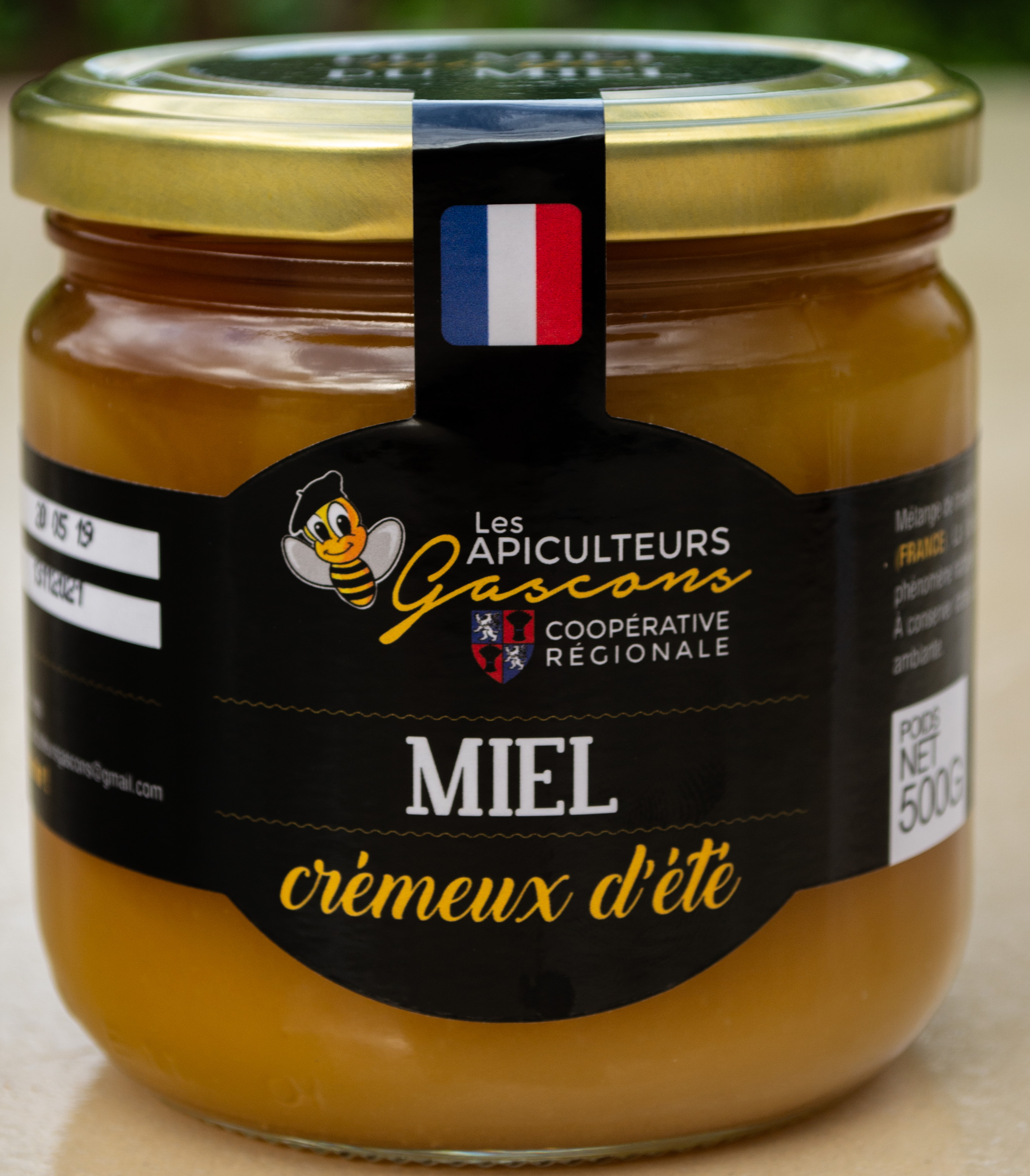 Miel de fleurs cremeux ete.