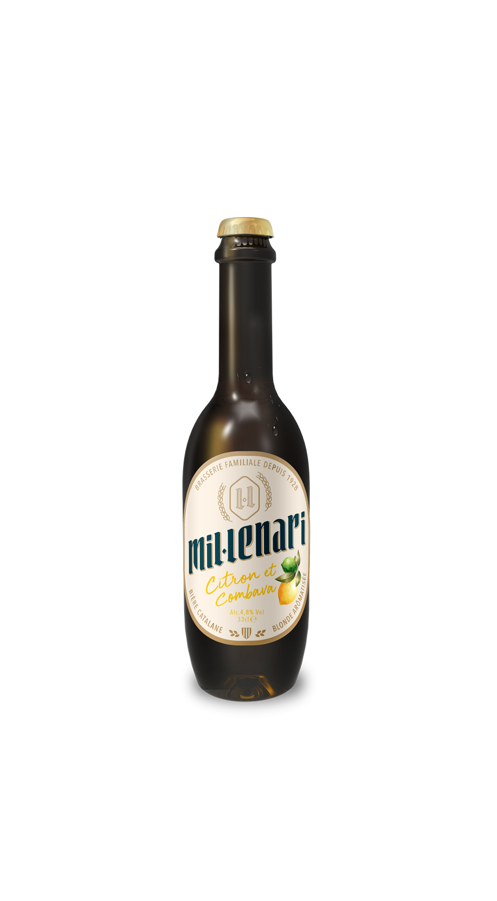 Mil.lenari Citron Combava 33 cl VP, 75 cl VP et Fut 20 L
