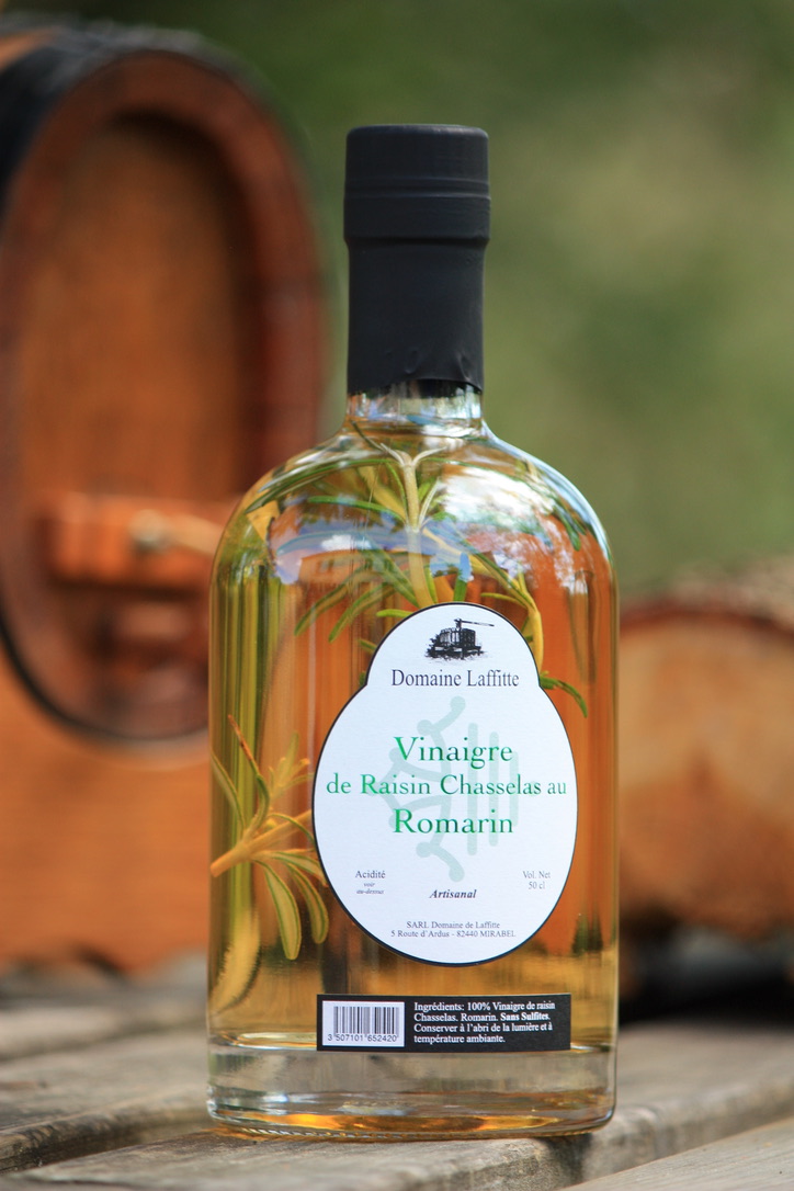 Vinaigre de Chasselas au Romarin