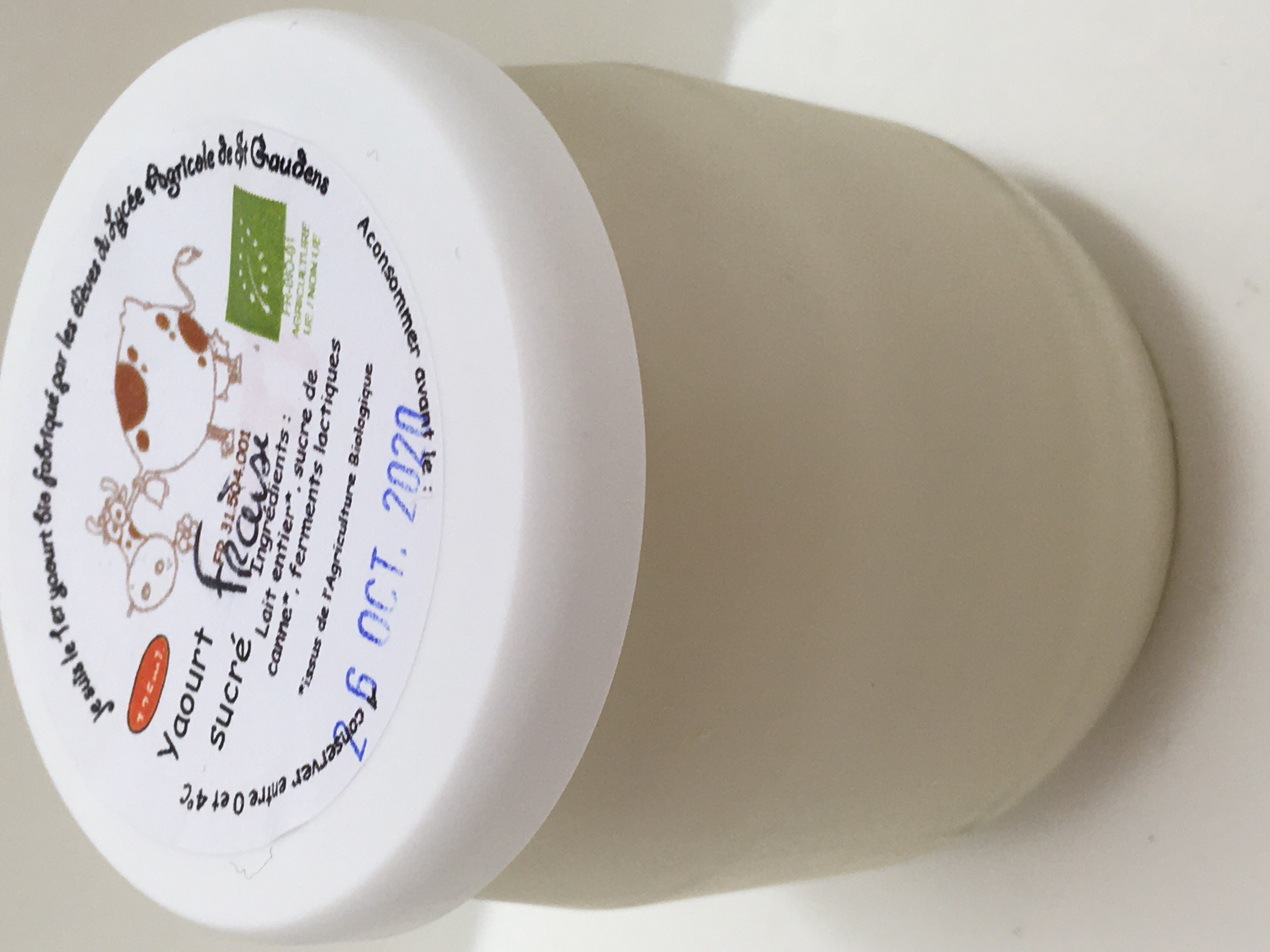 Yaourt aromatise Le P'tit Fondut'