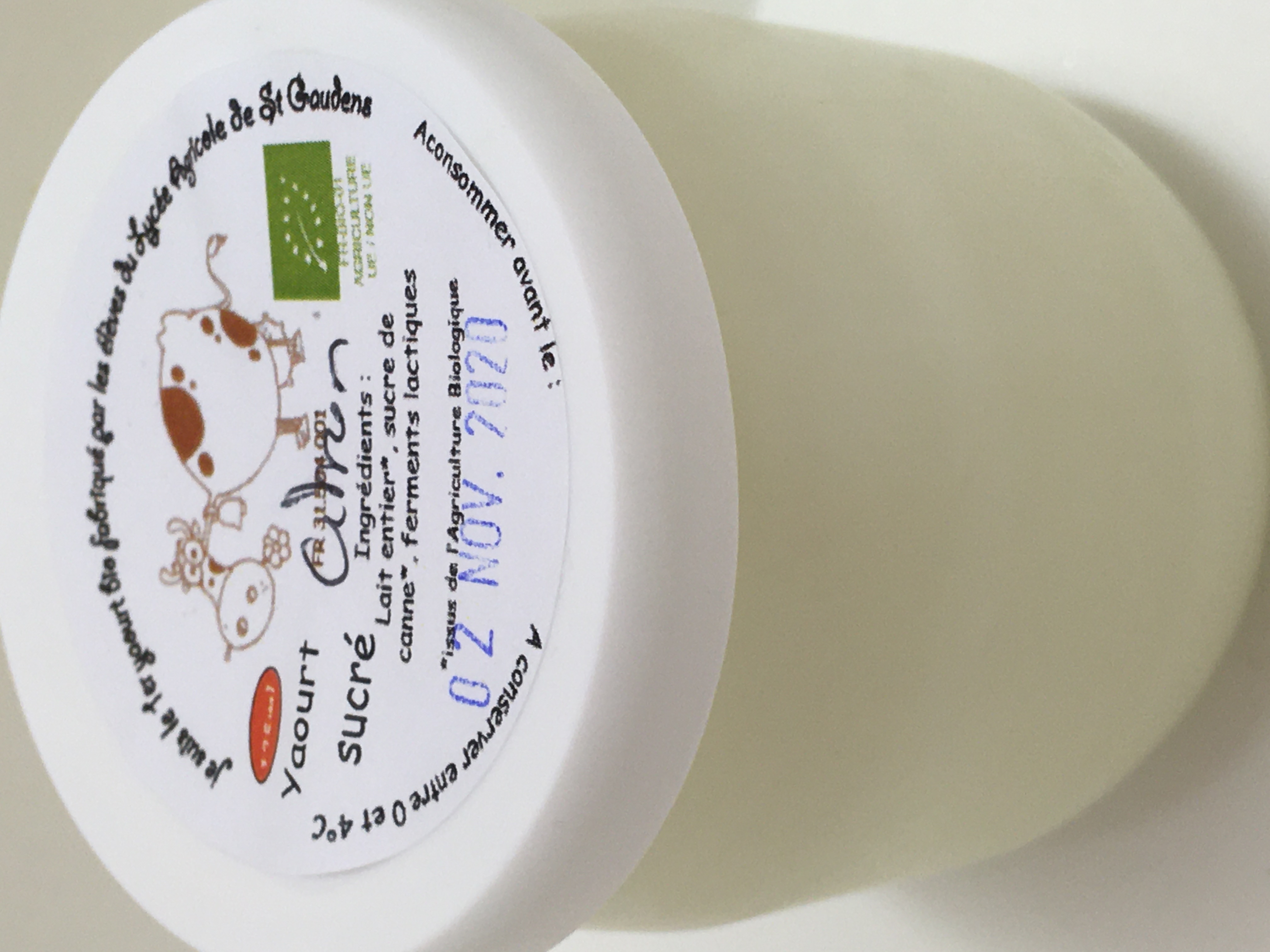 Yaourt aromatise Le P'tit Fondut'