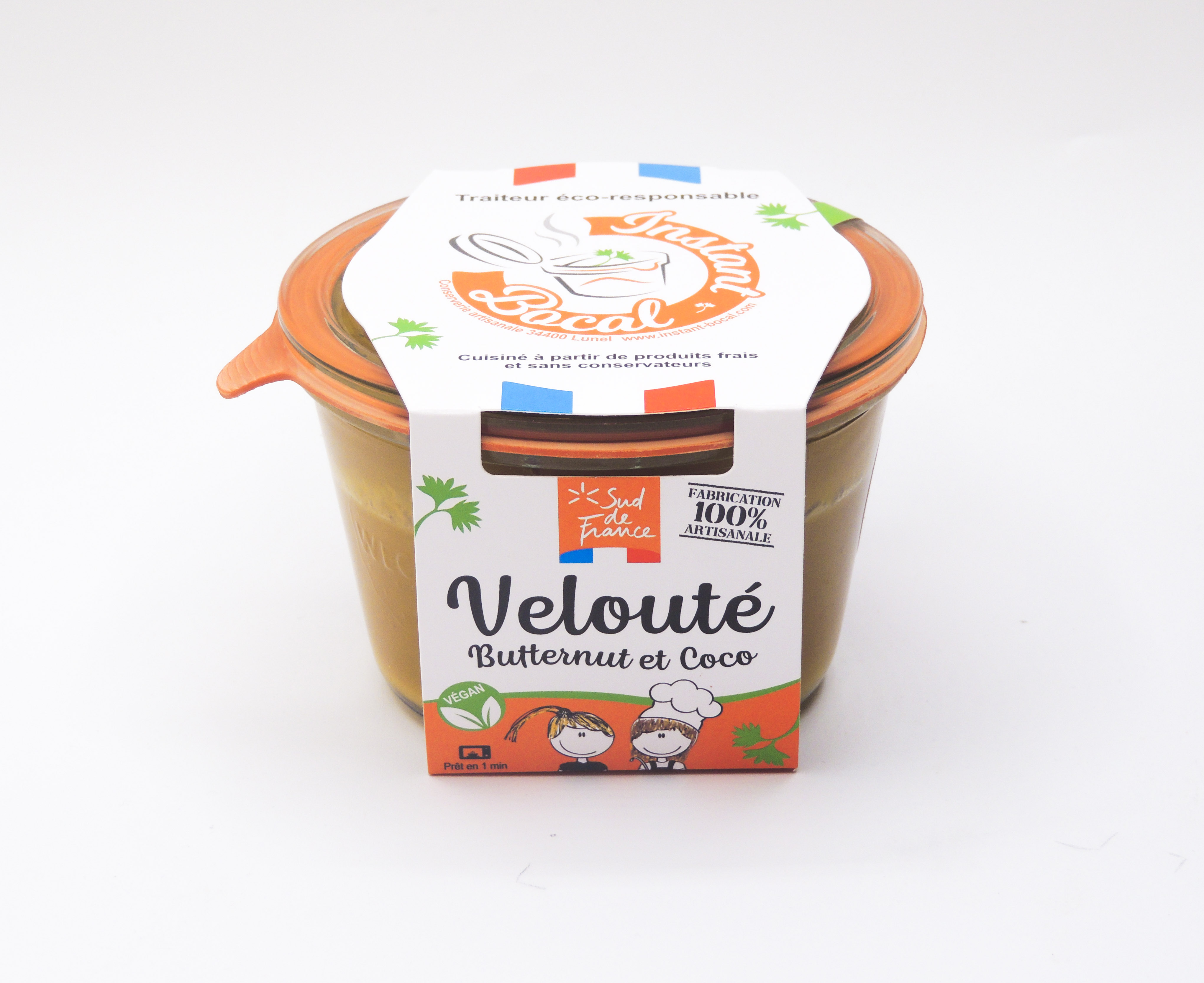 Veloute Butternut et lait de coco
