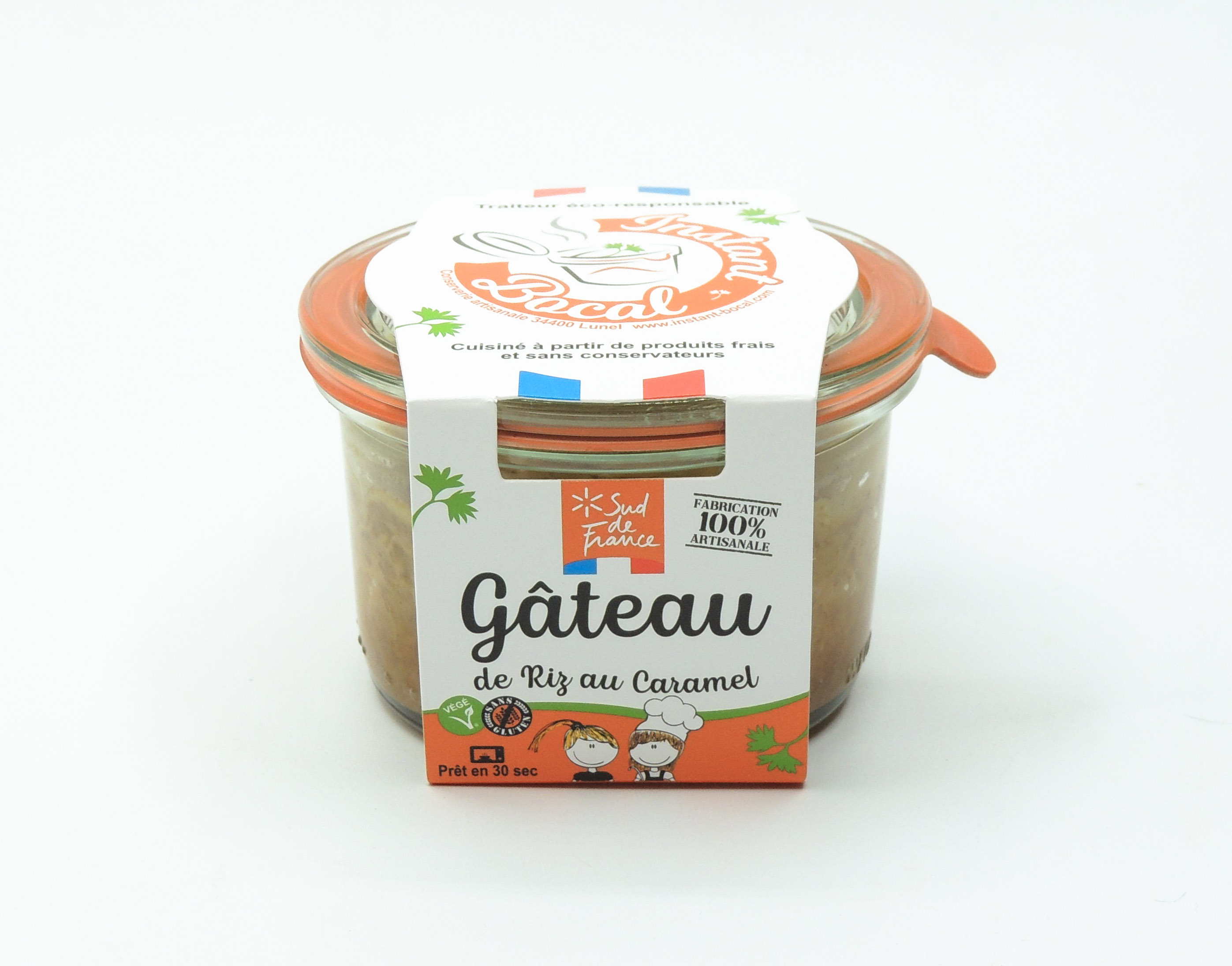 Gateau de riz caramel
