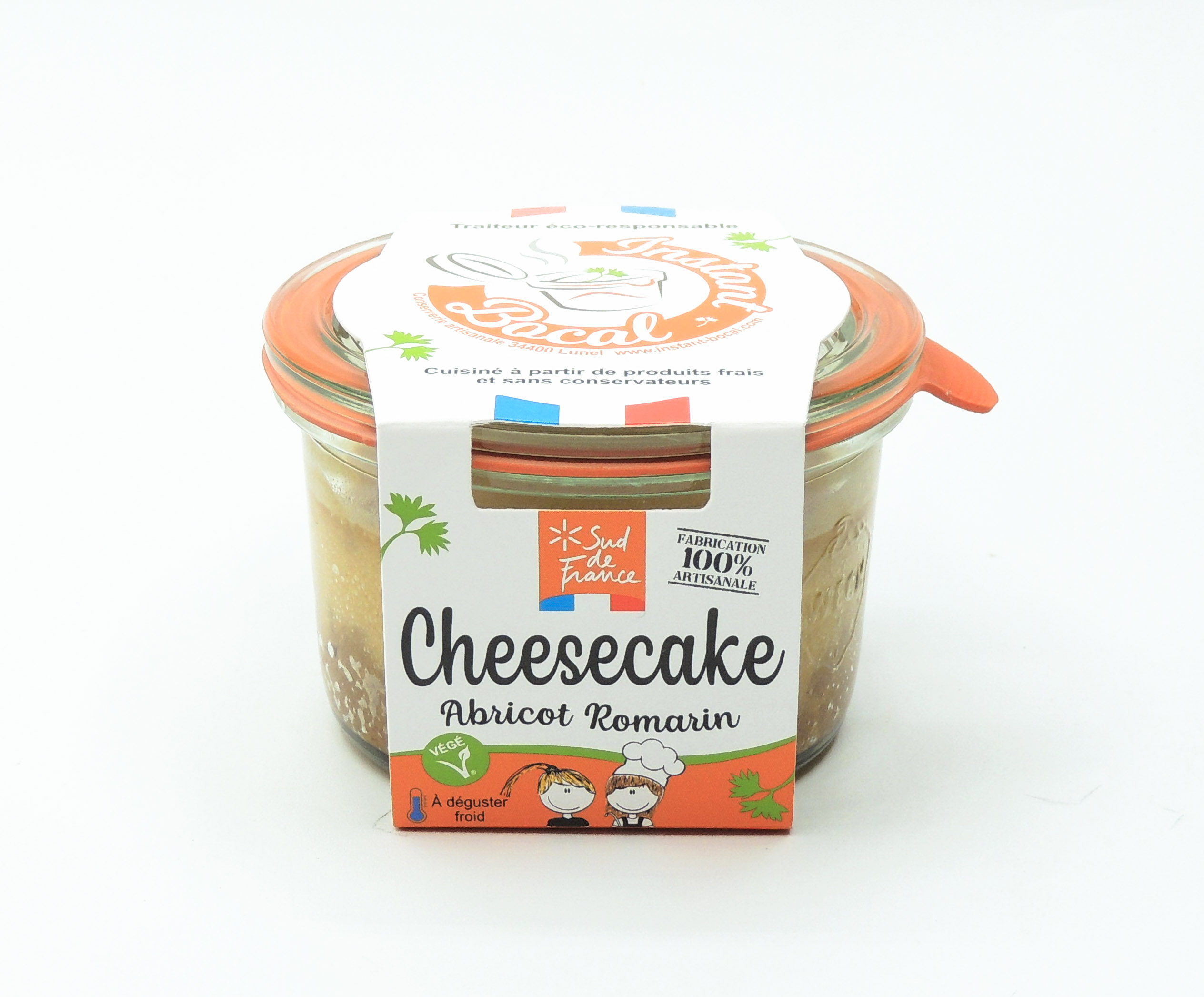 Cheesecake Abricot Romarin