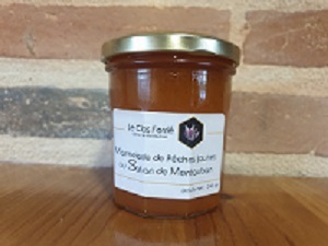 Marmelade de Peche Jaune au Safran de Montauban