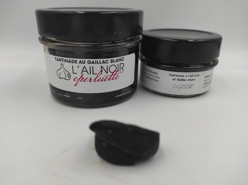 Tartinade à l'ail noir  Tarnais et au vin de  Gaillac