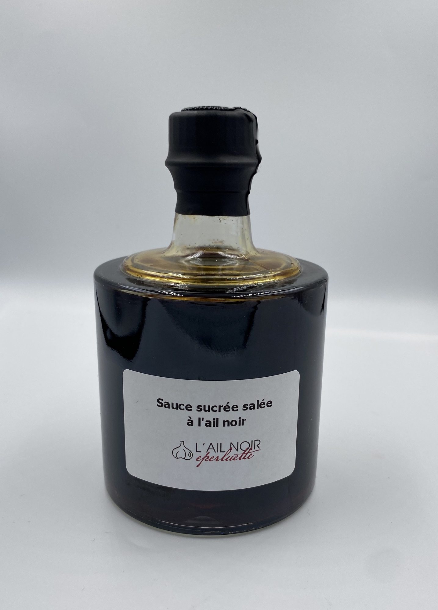 Sauce sucree salee a l'ail noir