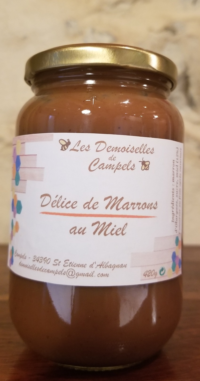 Delice de marrons au miel