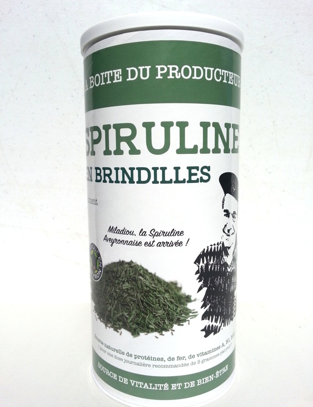 Spiruline en brindilles la boite du producteur 500g