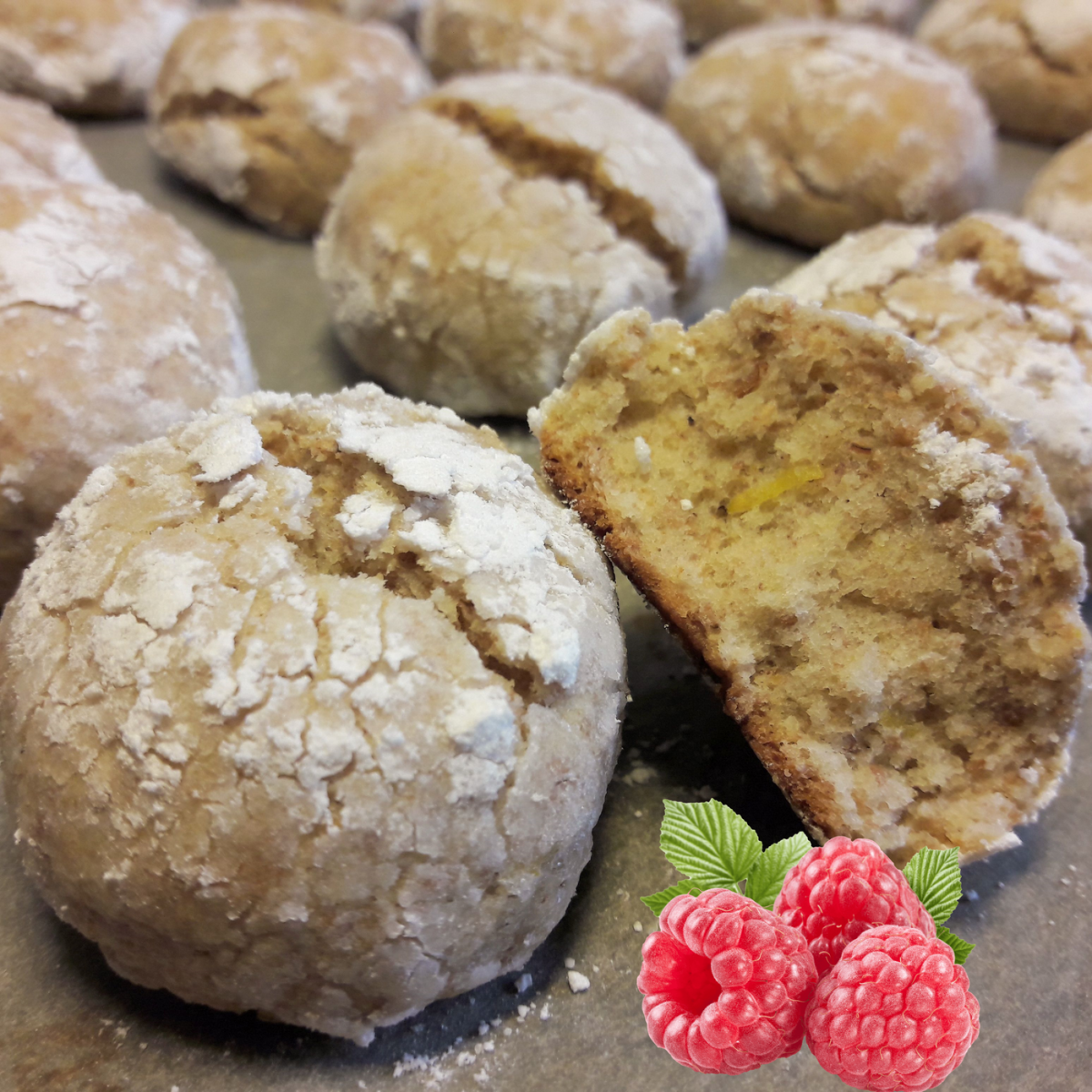 Craquele pain des Cevennes, framboise