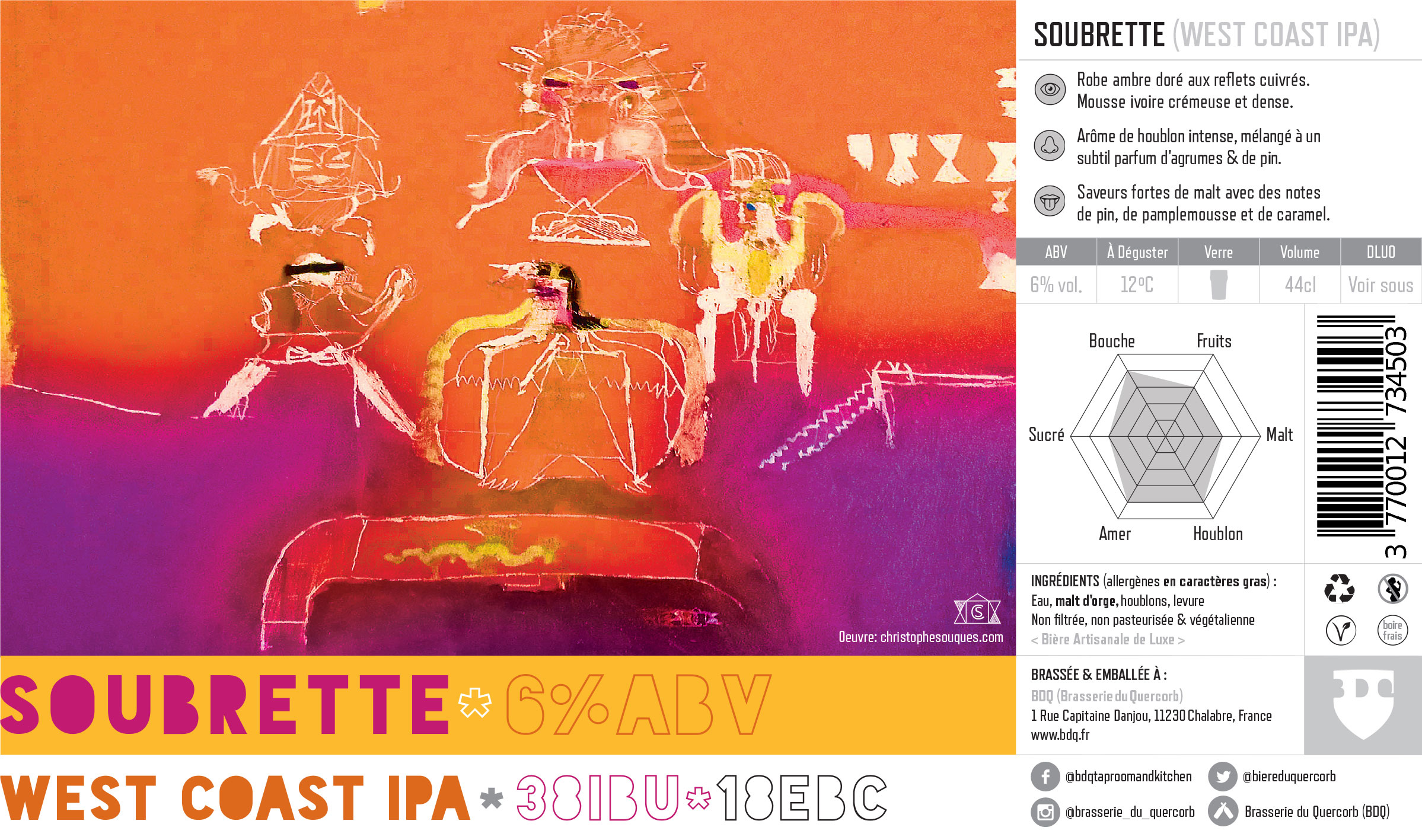 Soubrette (44cl canette)