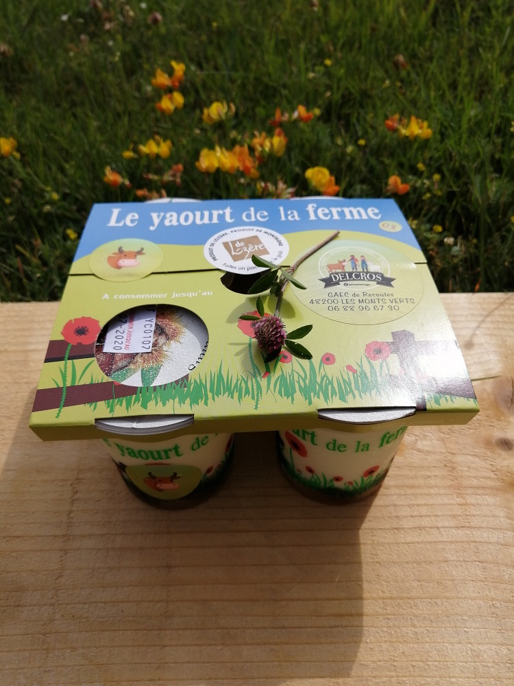 Yaourt de vache BIO