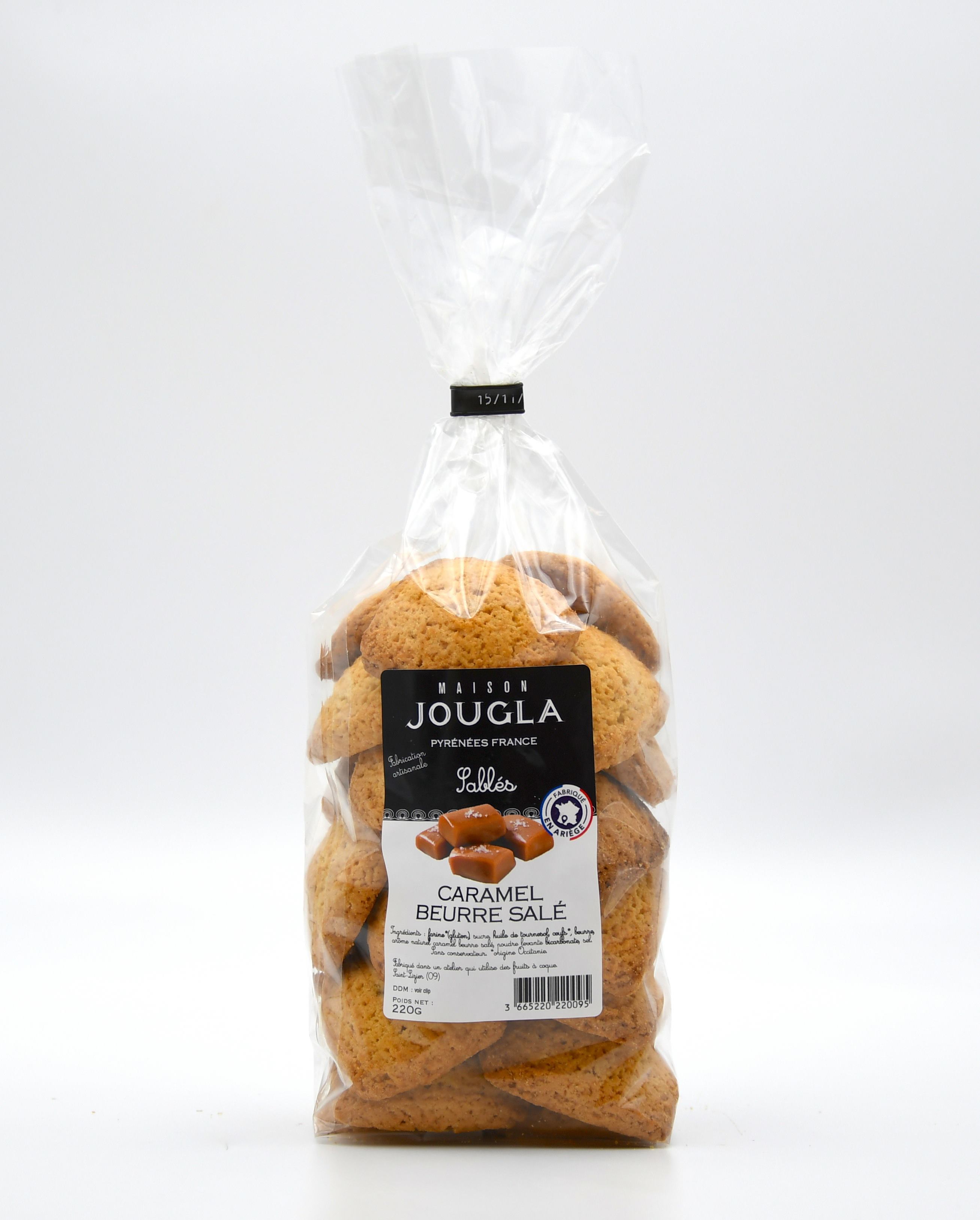Sachet Sables Caramel Beurre Sale 220 gr