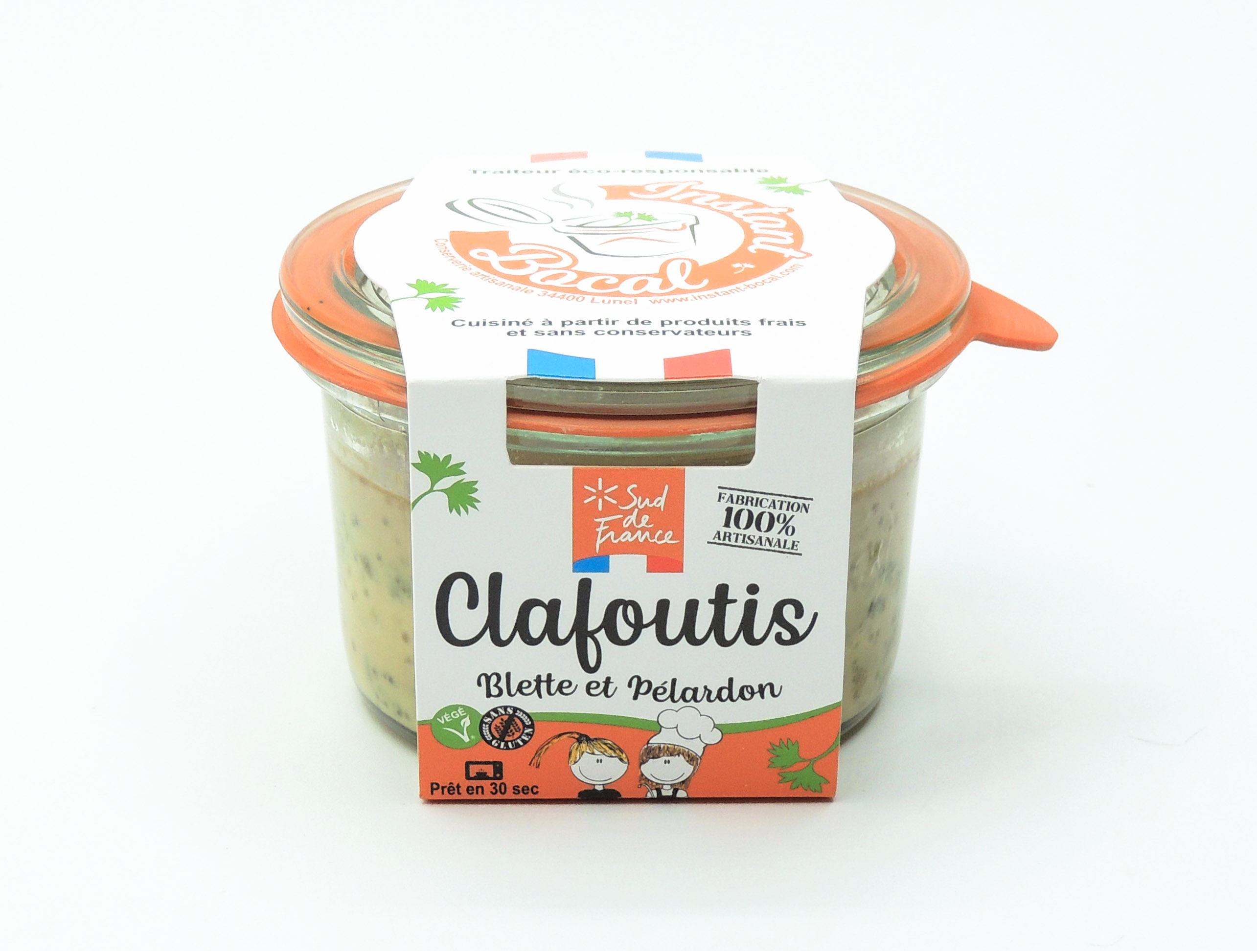 Clafoutis de blette au Pélardon