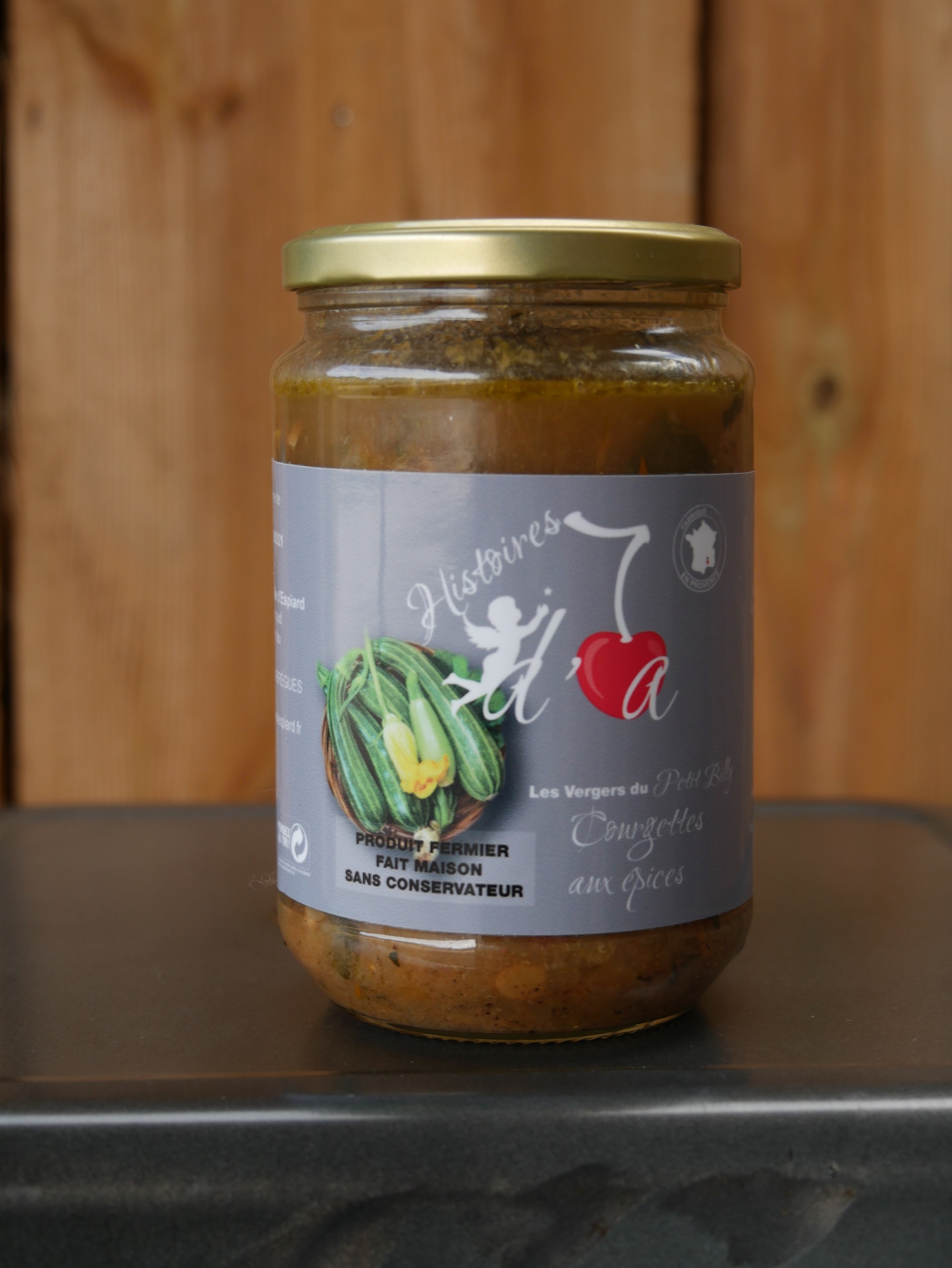 courgettes aux epices et raisins
