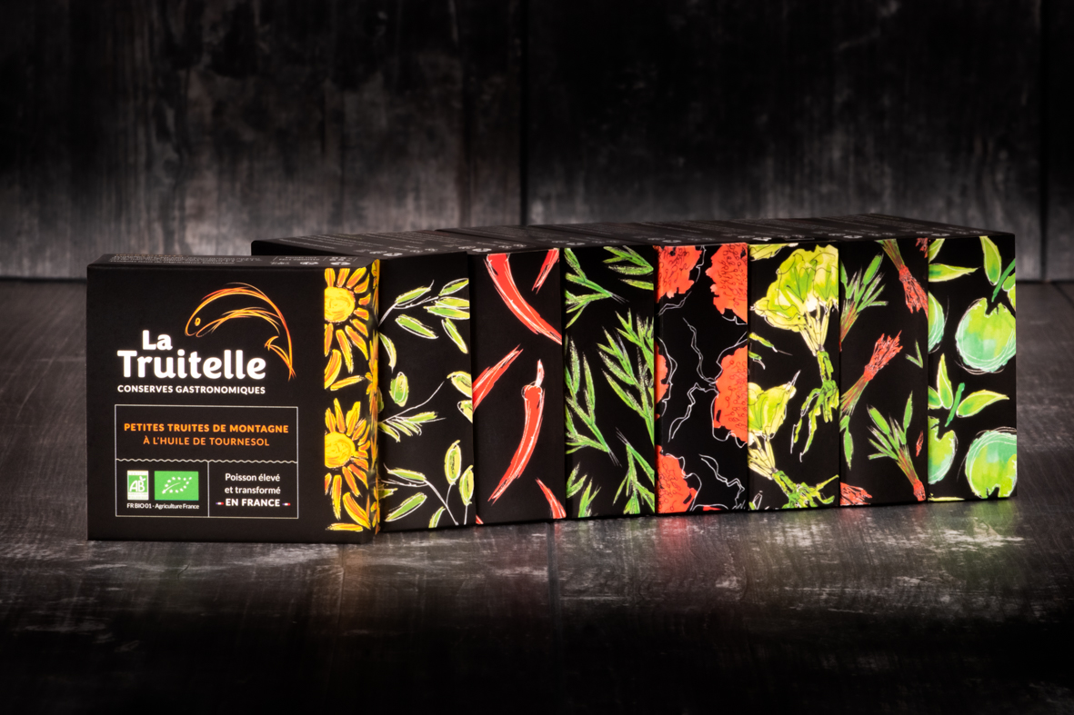 Truitelles et huile d'olive