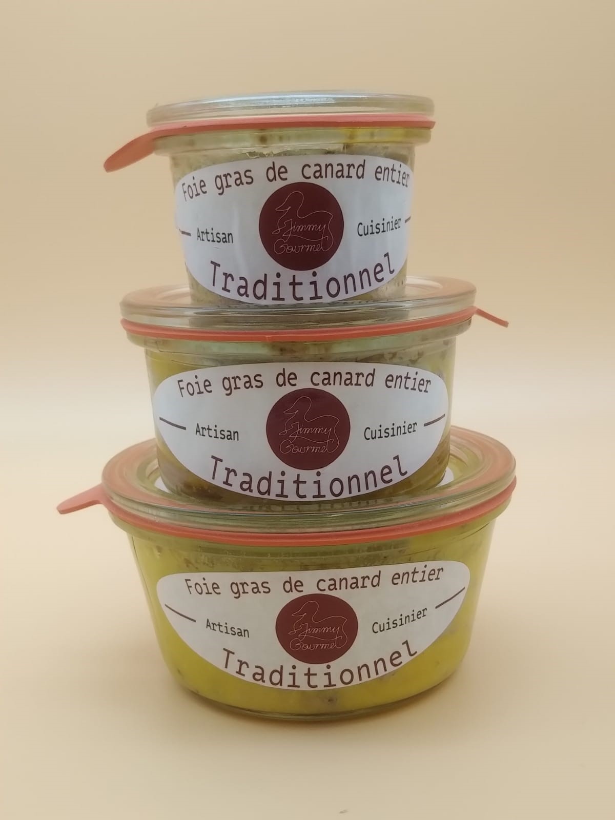 Foie gras de canard entier traditionnel