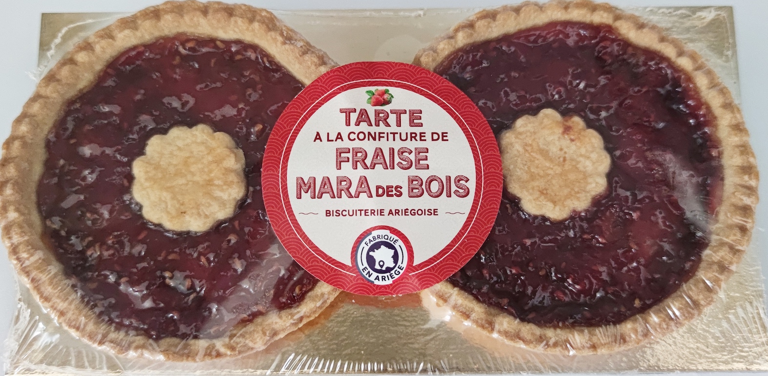 Tartelettes a la confiture de Fraise des Bois