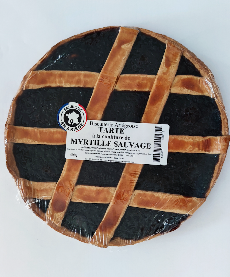 Tarte a la confiture de Myrtille Sauvage