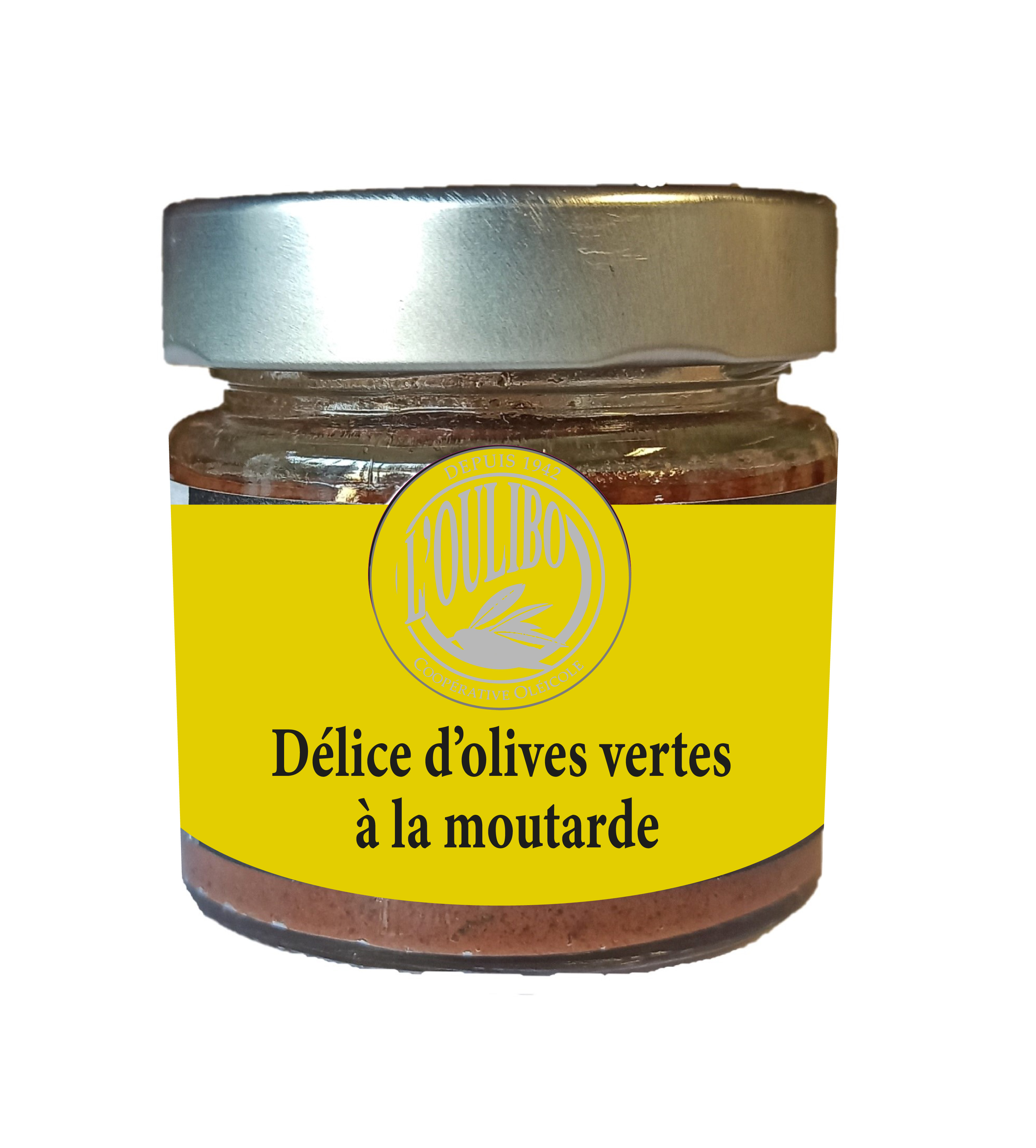 Delice d'olives vertes a la moutarde