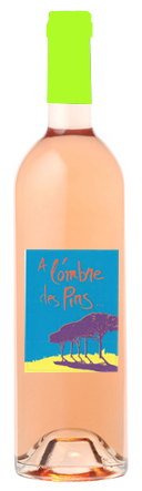 a l'ombre de pins